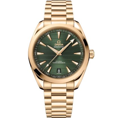 Omega Seamaster Aqua Terra 150M 41 mm, Moonshine™ gold met Moonshine™ gold 220.50.41.21.10.001