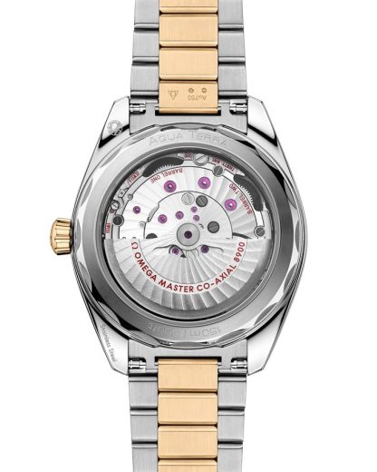 Omega Seamaster Aqua Terra 150M 41 mm, staal - Moonshine™ gold met staal - Moonshine™ gold 220.20.41.21.01.001 - Afbeelding 2