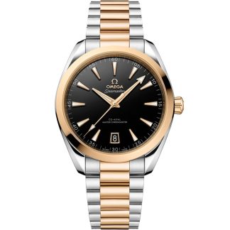 Omega Seamaster Aqua Terra 150M 41 mm, staal - Moonshine™ gold met staal - Moonshine™ gold 220.20.41.21.01.001
