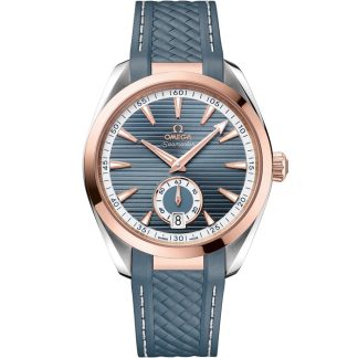 Omega Seamaster Aqua Terra 150M 41 mm, staal - Sedna™ gold met rubberen band 220.22.41.21.03.001