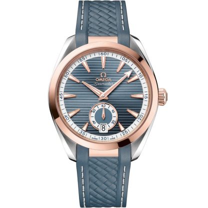 Omega Seamaster Aqua Terra 150M 41 mm, staal - Sedna™ gold met rubberen band 220.22.41.21.03.001