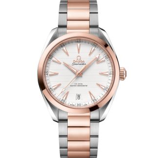Omega Seamaster Aqua Terra 150M 41 mm, staal - Sedna™ gold met staal - Sedna™ gold 220.20.41.21.02.001