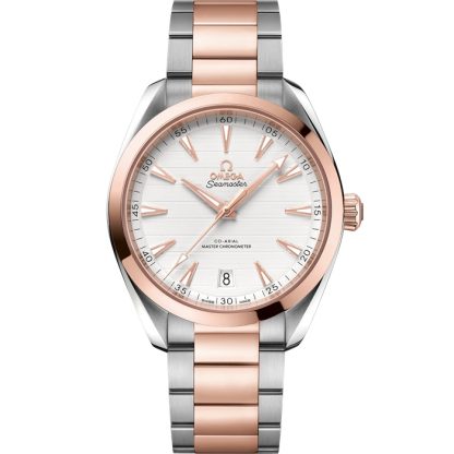 Omega Seamaster Aqua Terra 150M 41 mm, staal - Sedna™ gold met staal - Sedna™ gold 220.20.41.21.02.001