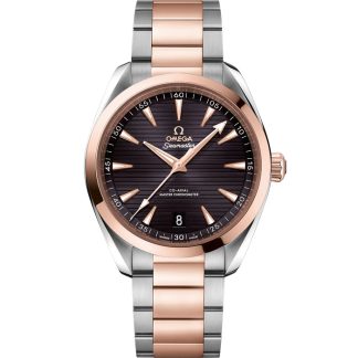 Omega Seamaster Aqua Terra 150M 41 mm, staal - Sedna™ gold met staal - Sedna™ gold 220.20.41.21.06.001