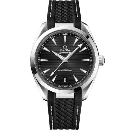 Omega Seamaster Aqua Terra 150M 41 mm, staal met rubberen band 220.12.41.21.01.001