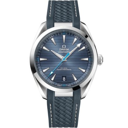 Omega Seamaster Aqua Terra 150M 41 mm, staal met rubberen band 220.12.41.21.03.002