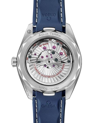 Omega Seamaster Aqua Terra 150M 41 mm, staal met rubberen band 220.12.41.21.03.007 - Afbeelding 2