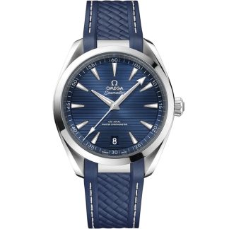 Omega Seamaster Aqua Terra 150M 41 mm, staal met rubberen band 220.12.41.21.03.007