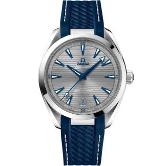 Omega Seamaster Aqua Terra 150M 41 mm, staal met rubberen band 220.12.41.21.06.001