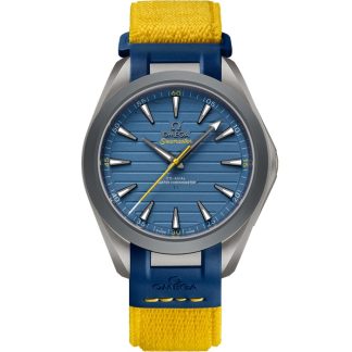 Omega Seamaster Aqua Terra 150M 41 mm, titanium met rubberen band 220.92.41.21.03.002
