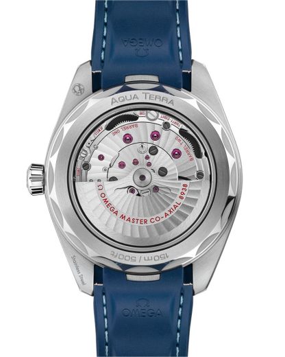 Omega Seamaster Aqua Terra 150M 43 mm, staal met rubberen band 220.12.43.22.03.001 - Afbeelding 2