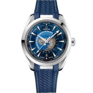 Omega Seamaster Aqua Terra 150M 43 mm, staal met rubberen band 220.12.43.22.03.001