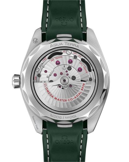 Omega Seamaster Aqua Terra 150M 43 mm, staal met rubberen band 220.32.43.22.10.001 - Afbeelding 2
