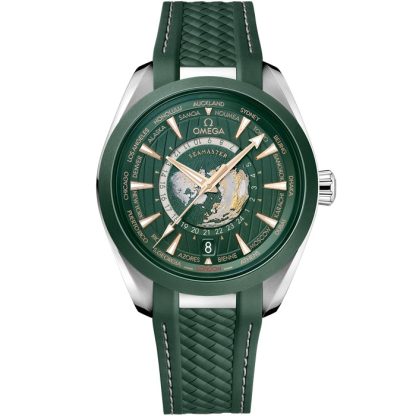 Omega Seamaster Aqua Terra 150M 43 mm, staal met rubberen band 220.32.43.22.10.001