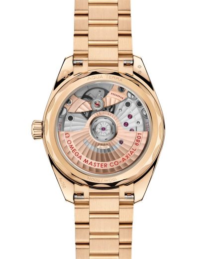Omega Seamaster Aqua Terra Shades 34 mm, Moonshine™ gold met Moonshine™ gold 220.50.34.20.08.001 - Afbeelding 2