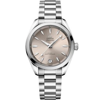 Omega Seamaster Aqua Terra Shades 34 mm, staal met staal 220.10.34.20.09.001