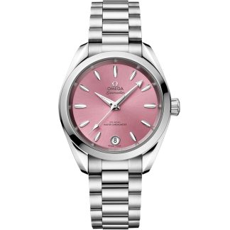 Omega Seamaster Aqua Terra Shades 34 mm, staal met staal 220.10.34.20.10.003