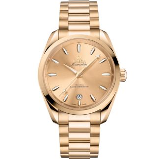 Omega Seamaster Aqua Terra Shades 38 mm, Moonshine™ gold met Moonshine™ gold 220.50.38.20.08.001