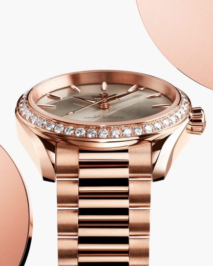 Omega Seamaster Aqua Terra Shades 38 mm, Sedna™ gold met Sedna™ gold 220.55.38.20.09.001 - Afbeelding 5