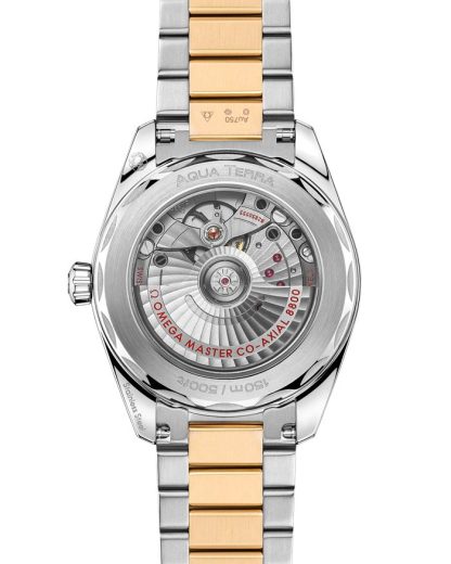 Omega Seamaster Aqua Terra Shades 38 mm, staal - Moonshine™ gold met staal - Moonshine™ gold 220.20.38.20.02.002 - Afbeelding 2