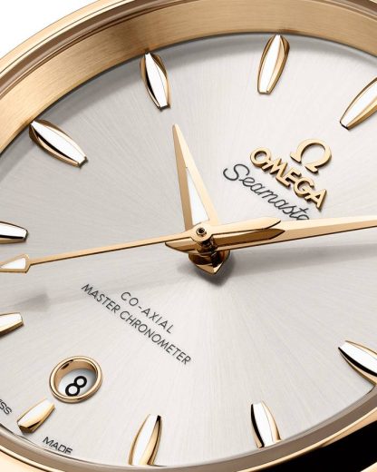 Omega Seamaster Aqua Terra Shades 38 mm, staal - Moonshine™ gold met staal - Moonshine™ gold 220.20.38.20.02.002 - Afbeelding 4