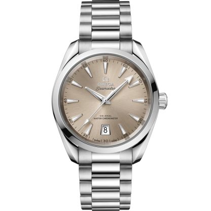 Omega Seamaster Aqua Terra Shades 38 mm, staal met staal 220.10.38.20.09.001