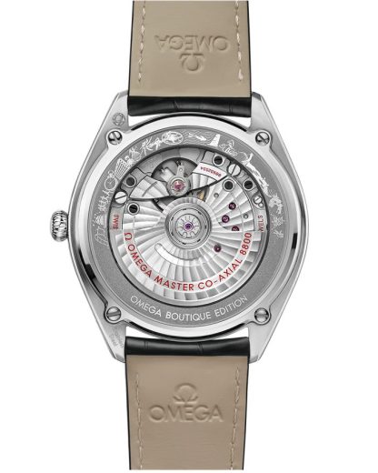 Omega Seamaster Boutique Editions 39,5 mm, staal met leren band 511.13.40.20.11.002 - Afbeelding 2
