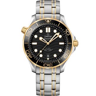Omega Seamaster Diver 300M 42 mm, staal - geelgoud met staal - geelgoud 210.20.42.20.01.002