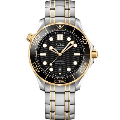 Omega Seamaster Diver 300M 42 mm, staal - geelgoud met staal - geelgoud 210.20.42.20.01.002