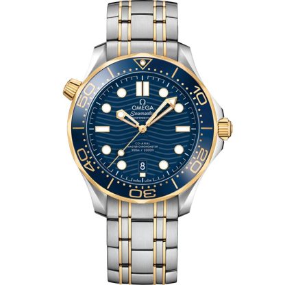 Omega Seamaster Diver 300M 42 mm, staal - geelgoud met staal - geelgoud 210.20.42.20.03.001