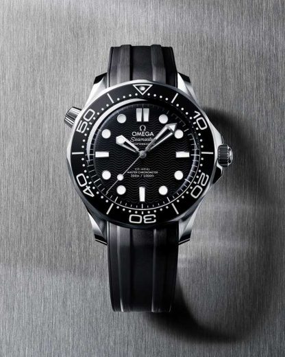 Omega Seamaster Diver 300M 42 mm, staal met rubberen band 210.32.42.20.01.003 - Afbeelding 5