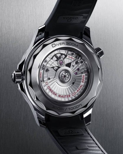 Omega Seamaster Diver 300M 42 mm, staal met rubberen band 210.32.42.20.01.003 - Afbeelding 6