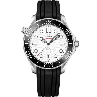 Omega Seamaster Diver 300M 42 mm, staal met rubberen band 210.32.42.20.04.001