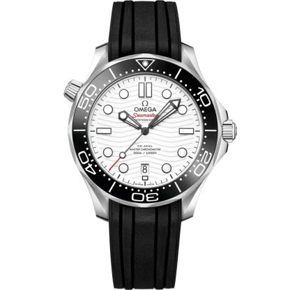 Omega Seamaster Diver 300M 42 mm, staal met rubberen band 210.32.42.20.04.001