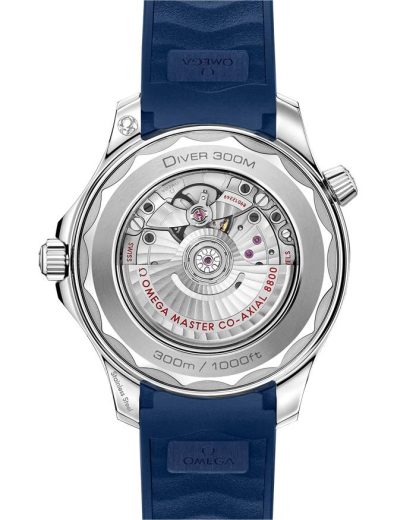 Omega Seamaster Diver 300M 42 mm, staal met rubberen band 210.32.42.20.06.001 - Afbeelding 2