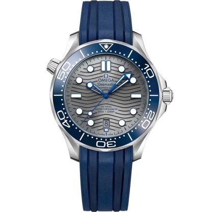 Omega Seamaster Diver 300M 42 mm, staal met rubberen band 210.32.42.20.06.001