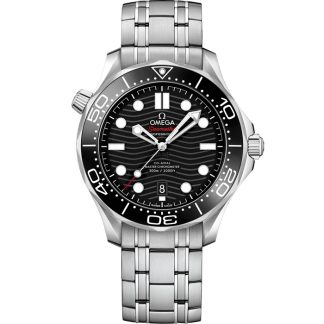 Omega Seamaster Diver 300M 42 mm, staal met staal 210.30.42.20.01.001