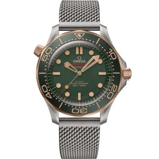 Omega Seamaster Diver 300M 42 mm, titanium - bronsgoud met titanium 210.90.42.20.10.001