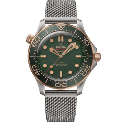 Omega Seamaster Diver 300M 42 mm, titanium - bronsgoud met titanium 210.90.42.20.10.001