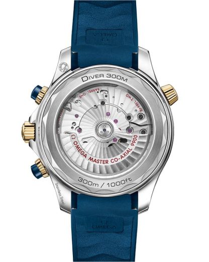 Omega Seamaster Diver 300M 44 mm, staal - geelgoud met rubberen band 210.22.44.51.03.001 - Afbeelding 2
