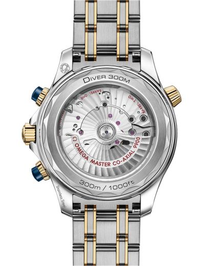 Omega Seamaster Diver 300M 44 mm, staal - geelgoud met staal - geelgoud 210.20.44.51.03.001 - Afbeelding 2