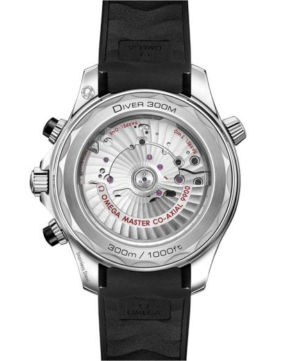 Omega Seamaster Diver 300M 44 mm, staal met rubberen band 210.32.44.51.01.001 - Afbeelding 2