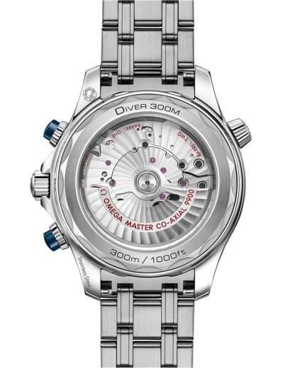 Omega Seamaster Diver 300M 44 mm, staal met staal 210.30.44.51.03.001 - Afbeelding 2