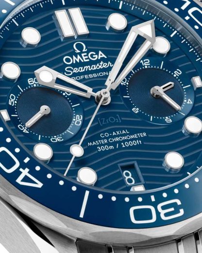 Omega Seamaster Diver 300M 44 mm, staal met staal 210.30.44.51.03.001 - Afbeelding 3