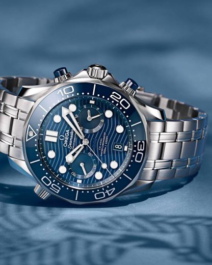 Omega Seamaster Diver 300M 44 mm, staal met staal 210.30.44.51.03.001 - Afbeelding 4