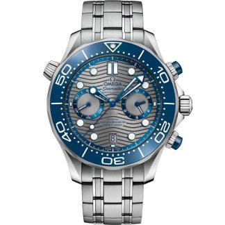 Omega Seamaster Diver 300M 44 mm, staal met staal 210.30.44.51.06.001