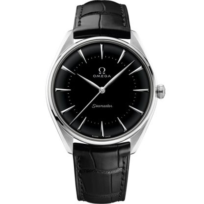 Omega Seamaster Officiële tijdwaarnemer van de Olympische Spelen 39,5 mm, platina met leren band 522.93.40.20.01.001
