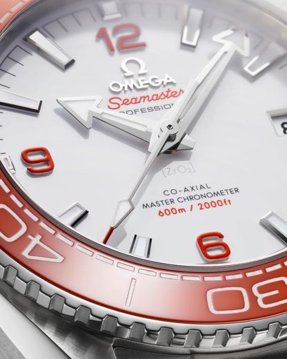 Omega Seamaster Planet Ocean 600M 43,5 mm, staal met NATO horlogeband 215.32.44.21.04.001 - Afbeelding 3
