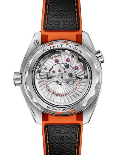 Omega Seamaster Planet Ocean 600M 43,5 mm, staal met rubberen band 215.32.44.21.01.001 - Afbeelding 2