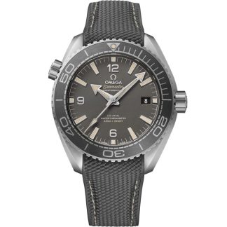 Omega Seamaster Planet Ocean 600M 43,5 mm, staal met rubberen band 215.32.44.21.01.002